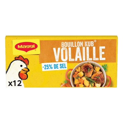 120G BOUIL.VOLAIL.-25%SEL MAGGI