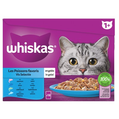 Gelee poissons favoris adulte 12x85g
