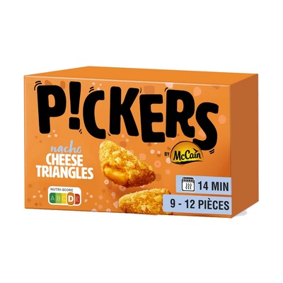 Pickers nachos cheese triangle 230g