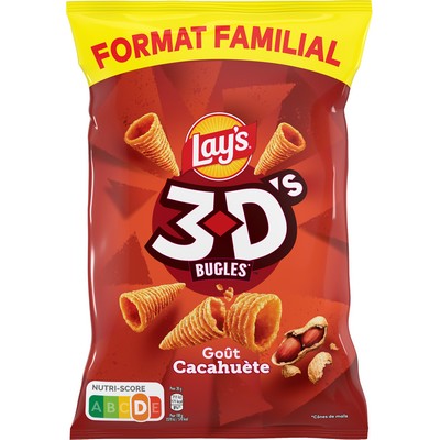 Snacks 3d cacahuetes 150g