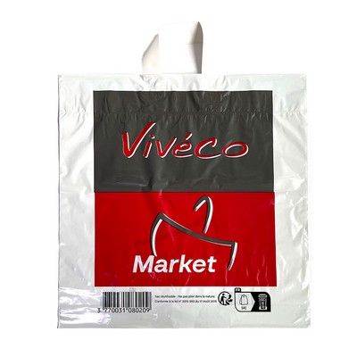 Sac cabas plastique Viveco market x250