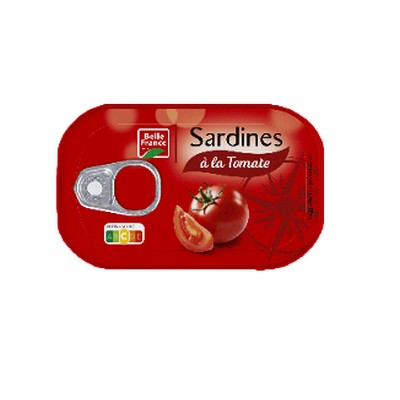 Sardine a la tomate 3x 1/10 207g