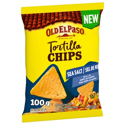 Tortilla chips sea salt 100g