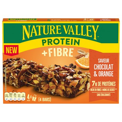 Barre cereales chocolat orange 4x36g