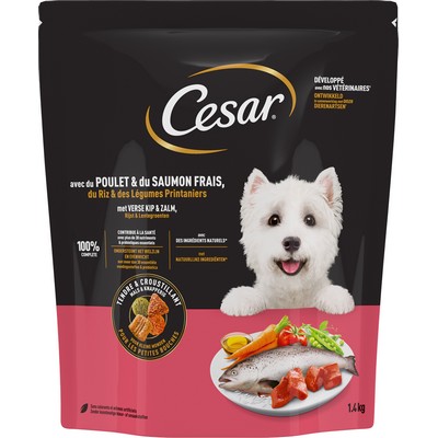Croquettes divers gouts petit chien adul 1.4KG