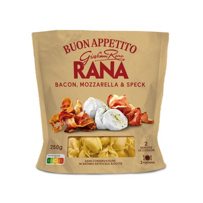Tortellini bacon mozza speck 250g